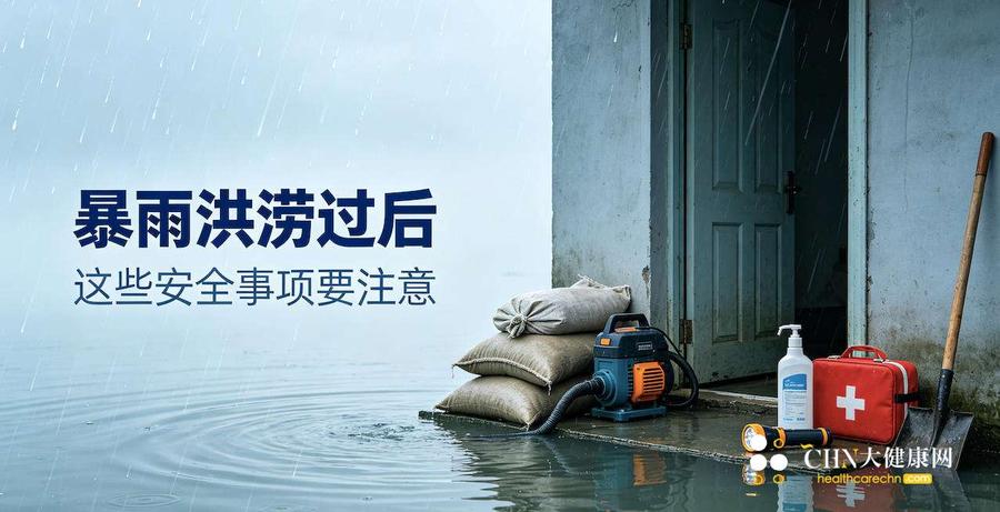 暴雨洪涝过后居家消杀指南，饮用水、环境、食材防疫要点.jpg