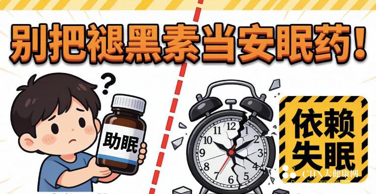 别把褪黑素当安眠药！.jpg